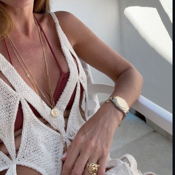 🦋 Bloggers Favorite 🦋 NWT Zara Crochet Slip Dress Size S - Picture 4 of 14